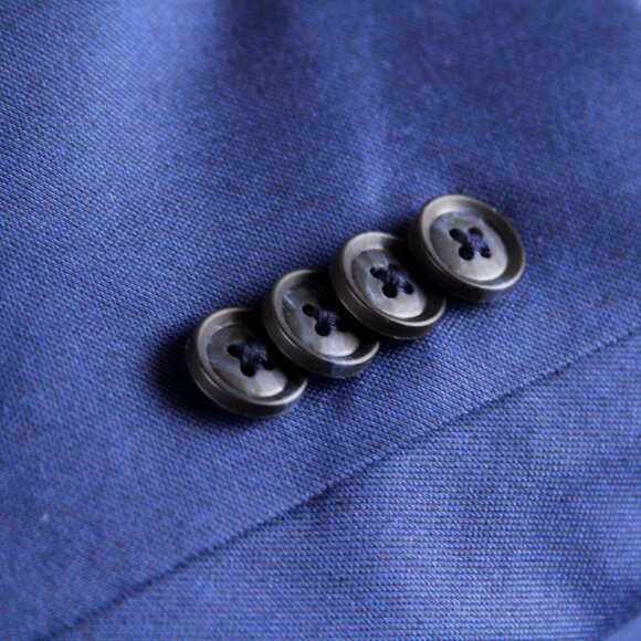 Alfani 42L Men’s Suit Blazer Sportscoat Jacket Navy Blue E03279 - Picture 4 of 7